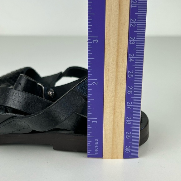 RAG & BONE SIGRID T-STRAP THONG FLIP FLOP SANDAL BLACK SIZE 36.5 SIZE 6.5 - Picture 11 of 11
